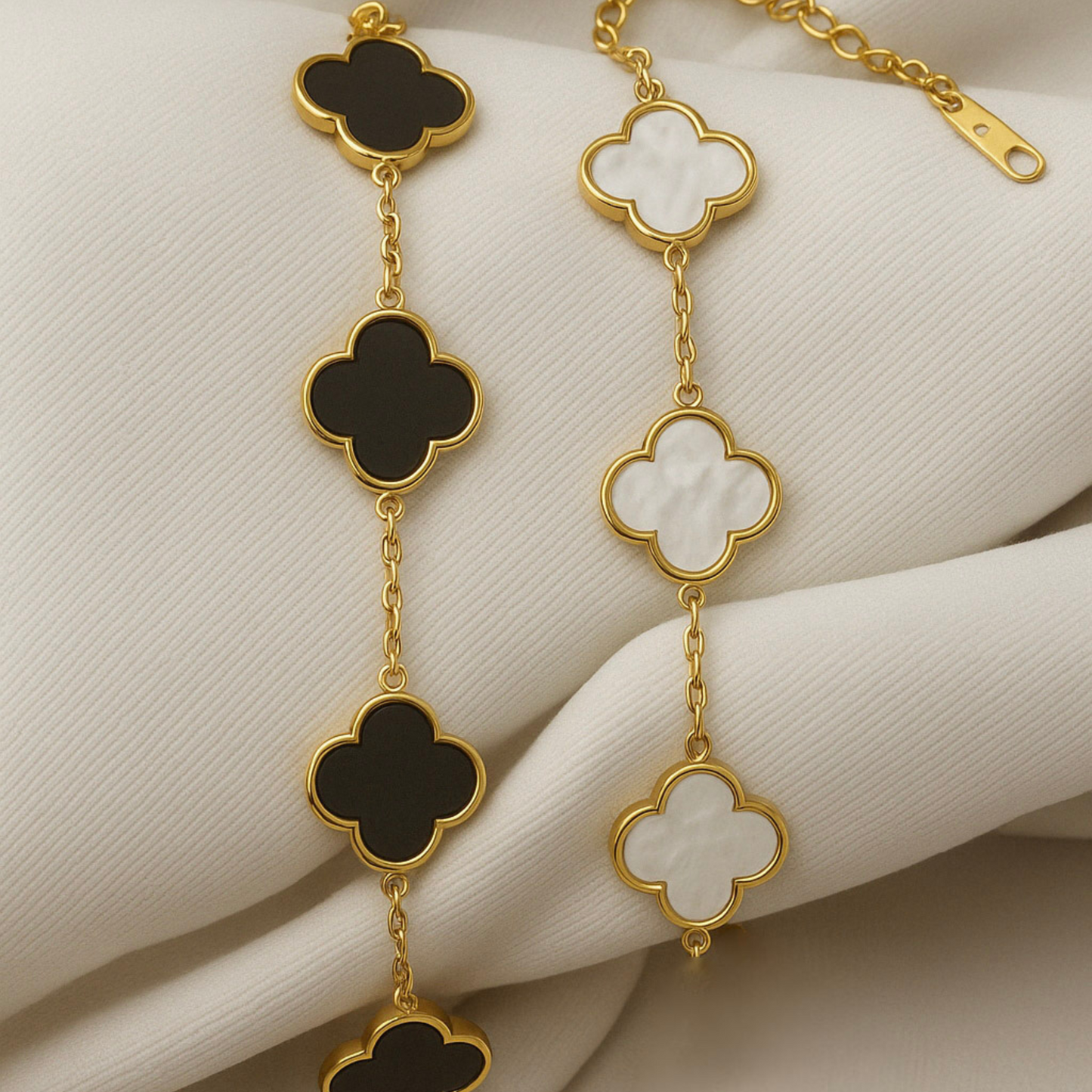 Clover Bracelet (Black)