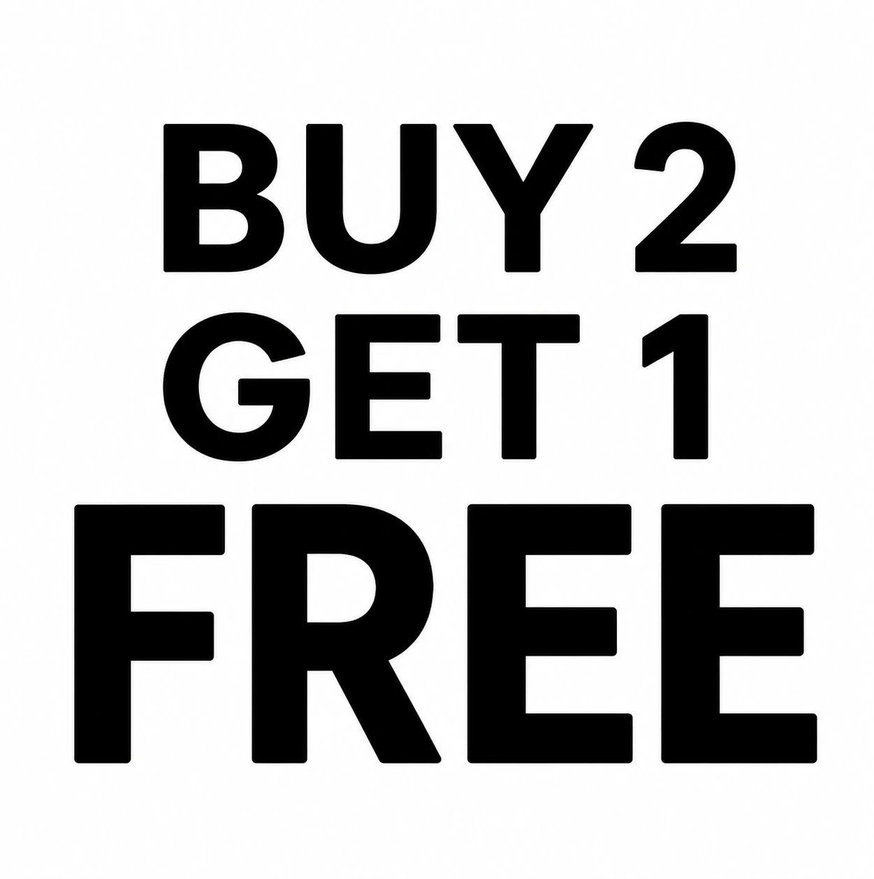 Buy 2 And Get 1 Free (Limited-Time Offer)